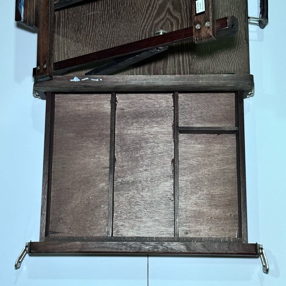Deluxe Wooden Box Table Easel with Storage by Artist's Loft - Picture 8 of 15